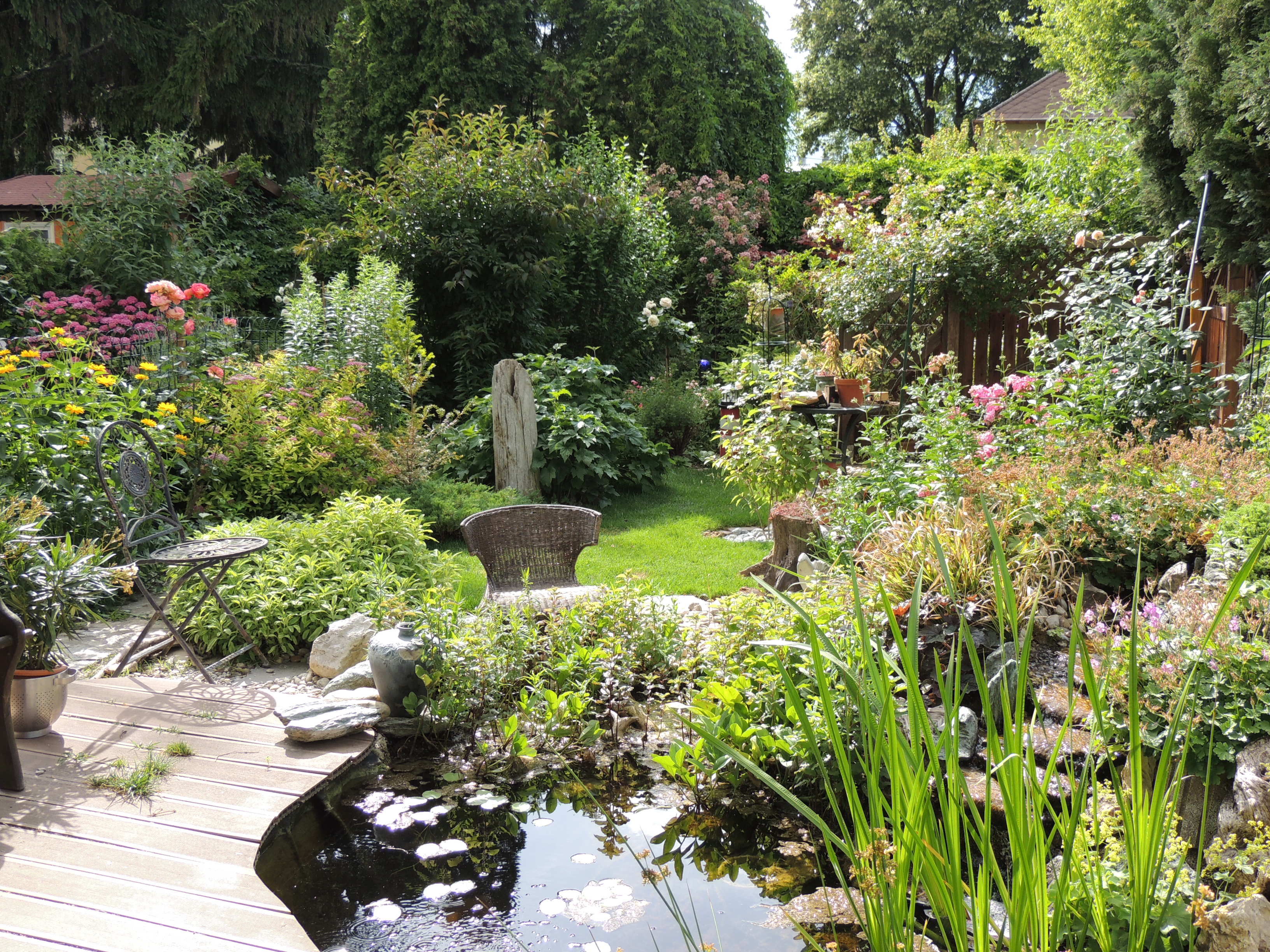 Der Garten oder die unbändige Freude am sprießenden Grün von