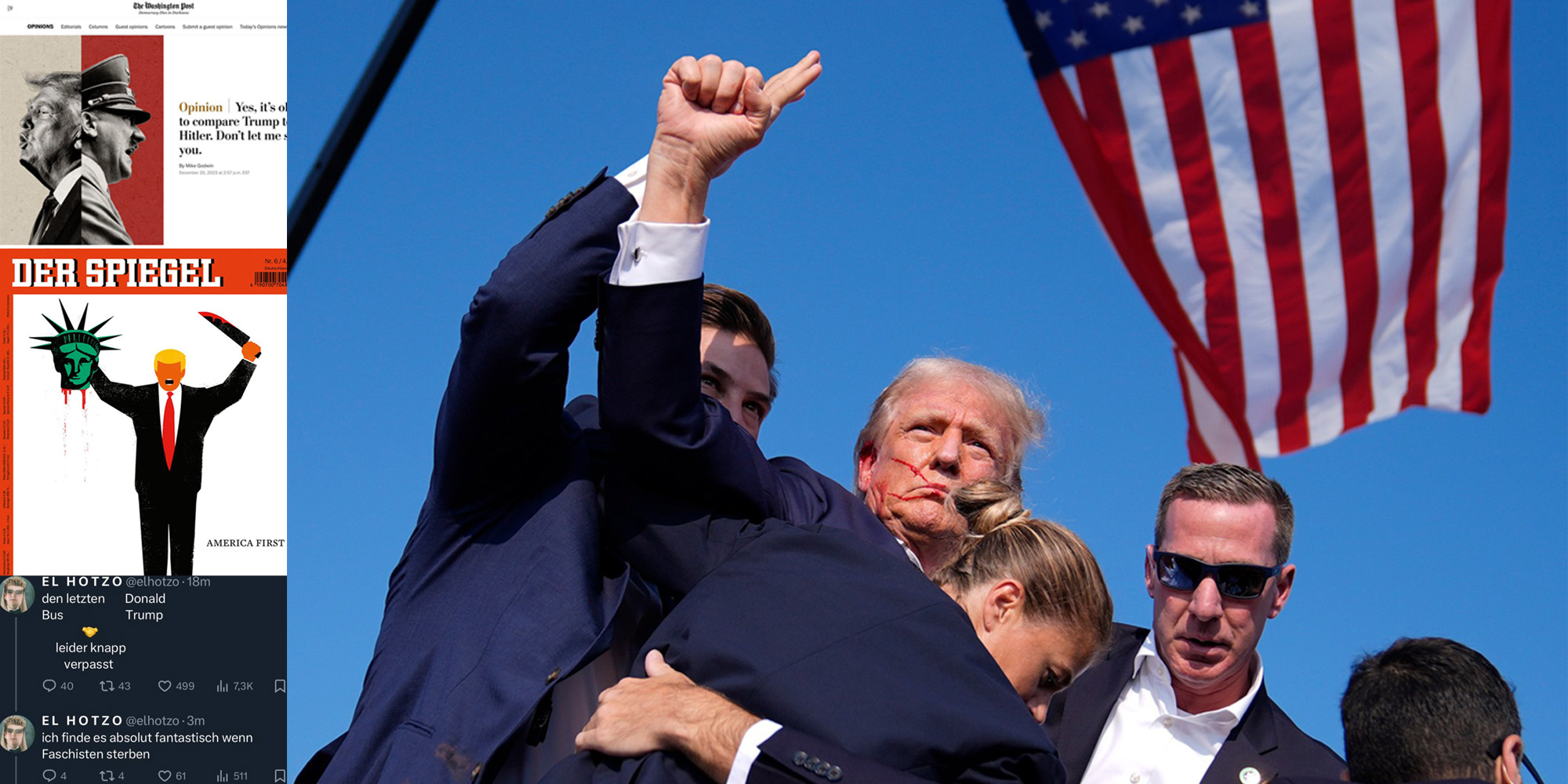 Lang lebe Donald Trump! - von Manfred Breitenberger | fisch+fleisch